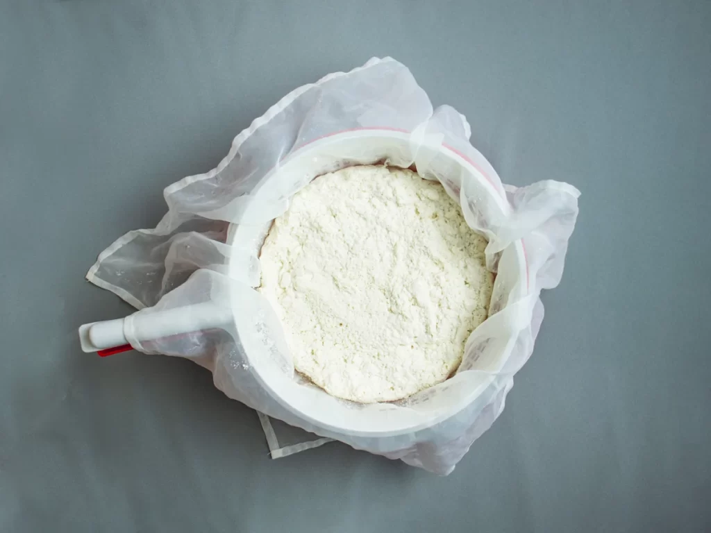 Un ricotta ouvert