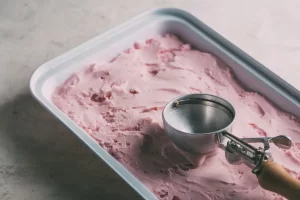 Un pot de glace maison